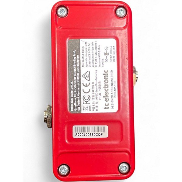 Used TC Electronic Sub N Up Mini Octaver Effect Pedal