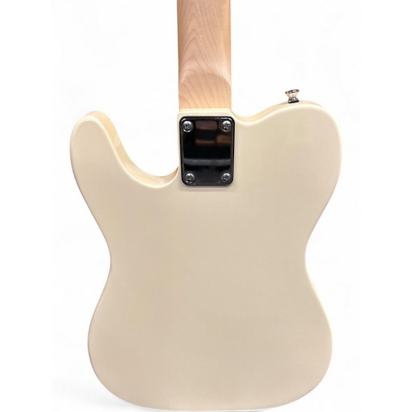 Used Indio DLXPLUS Cream Solid Body Electric Guitar