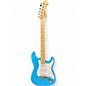 Used Indio Classic Strat Blue Solid Body Electric Guitar thumbnail