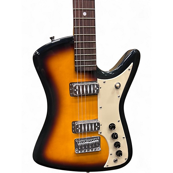 Used Eastwood Airline sunburst Solid Body Electric Guitar