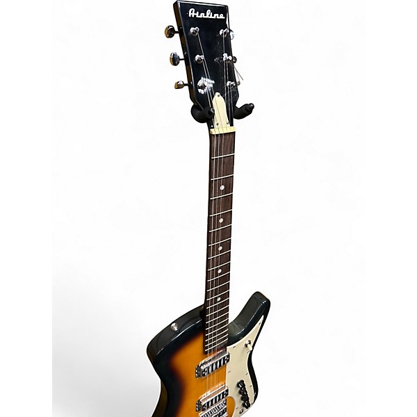 Used Eastwood Airline sunburst Solid Body Electric Guitar