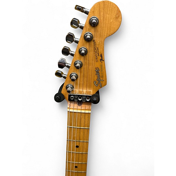 Used Squier Contemporary Stratocaster MIJ Black Solid Body Electric Guitar