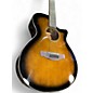 Used Ibanez AEG5012 Sunburst 12 String Acoustic Electric Guitar