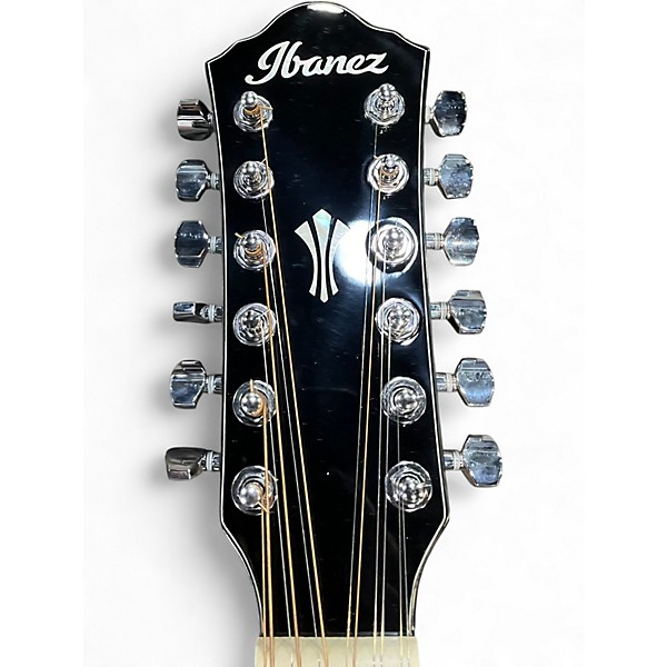 Used Ibanez AEG5012 Sunburst 12 String Acoustic Electric Guitar