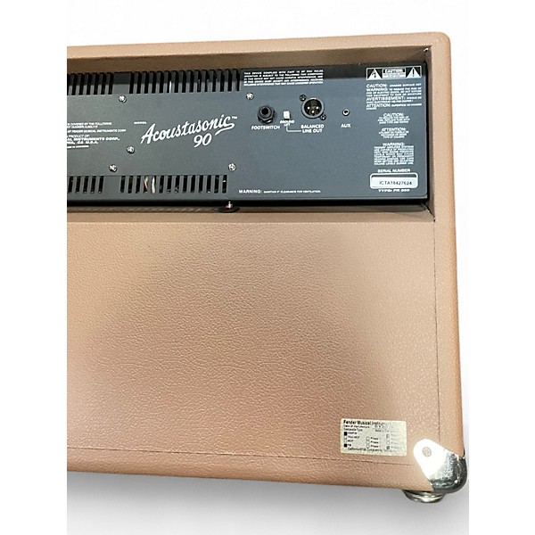 Used Fender Acoustasonic 90 90W Acoustic Guitar Combo Amp