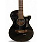 Used Ibanez AEG10NIIBK Black Classical Acoustic Electric Guitar