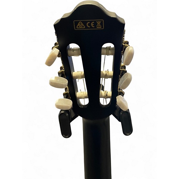 Used Ibanez AEG10NIIBK Black Classical Acoustic Electric Guitar