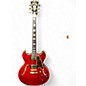 Used D'Angelico EX-DC Trans Red Hollow Body Electric Guitar thumbnail