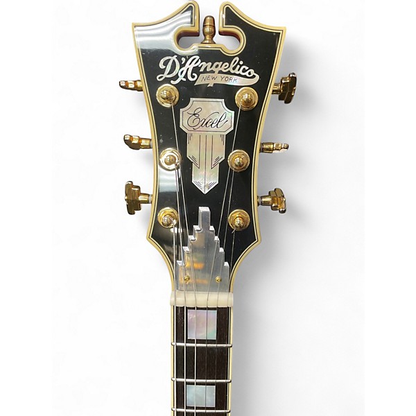 Used D'Angelico EX-DC Trans Red Hollow Body Electric Guitar