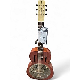 Used Gretsch Guitars G9210 Boxcar Square Neck Natural Resonator Guitar
