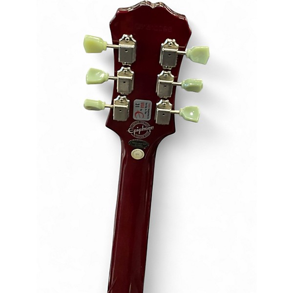 Used Epiphone Les Paul Studio Wine Red Solid Body Electric Guitar