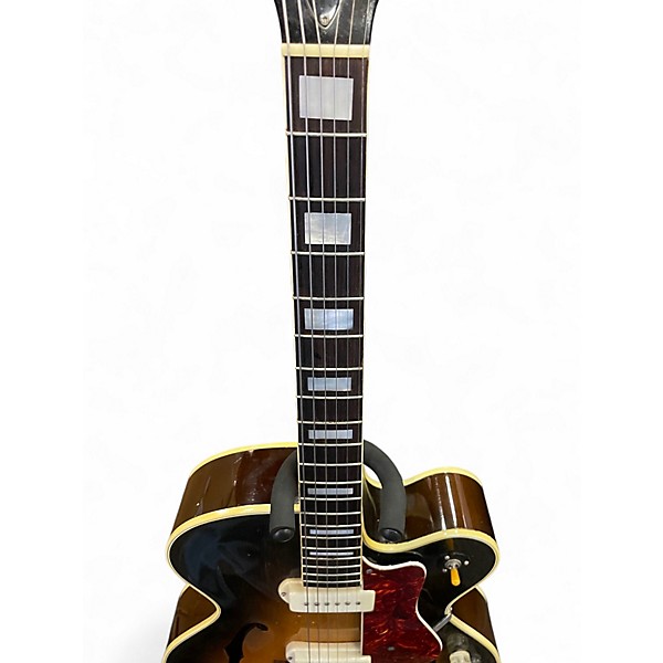 Vintage 1959 Guild X-175 3 Tone Sunburst Hollow Body Electric Guitar