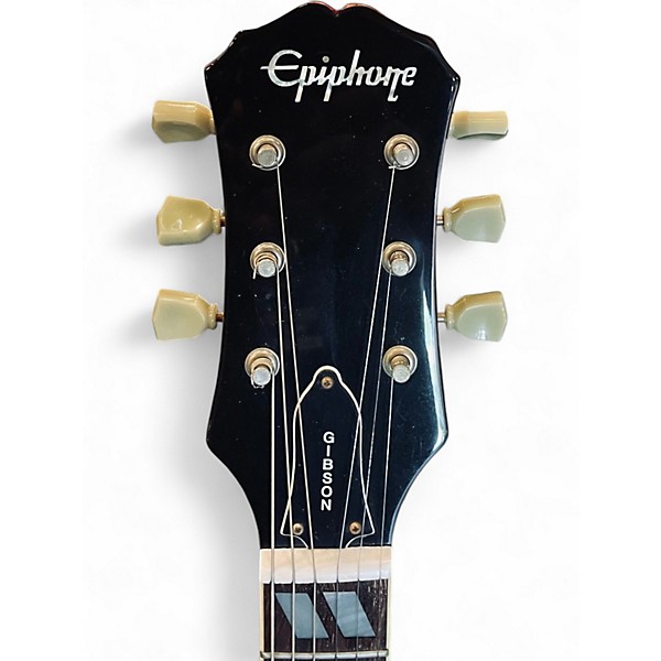 Used Epiphone G1275 Double Neck CHERRY RED Solid Body Electric Guitar