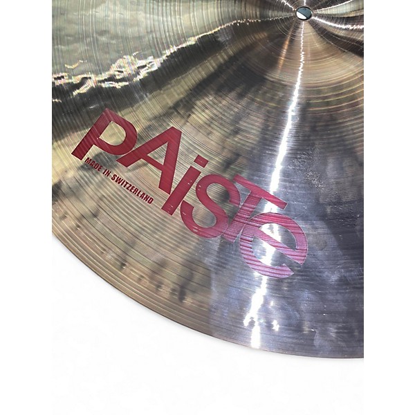 Used Paiste 20in 2002 Ride Cymbal