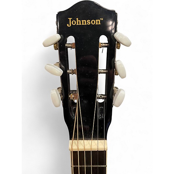 Used Johnson Delta Blues Squareneck Dobro Natural Resonator Guitar