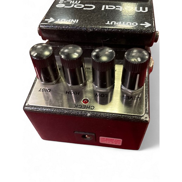 Used BOSS ML2 Metal Core Distortion Effect Pedal