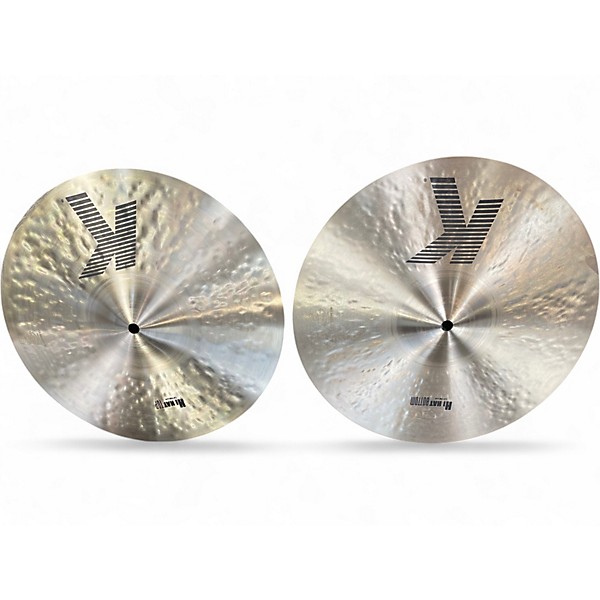 Used Zildjian 14in K Hi Hat Pair Cymbal