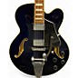 Used Ibanez AFS75T Artcore Bigsby Trans Blue Hollow Body Electric Guitar