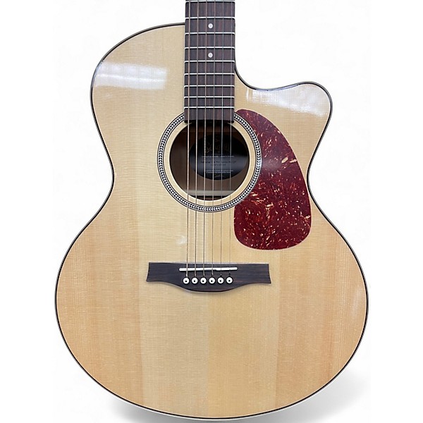 Used Seagull Entourage Mini Jumbo Natural Acoustic Guitar