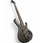 Used Ibanez BTB805MS Transparent Gray Flat Electric Bass Guitar
