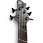 Used Ibanez BTB805MS Transparent Gray Flat Electric Bass Guitar