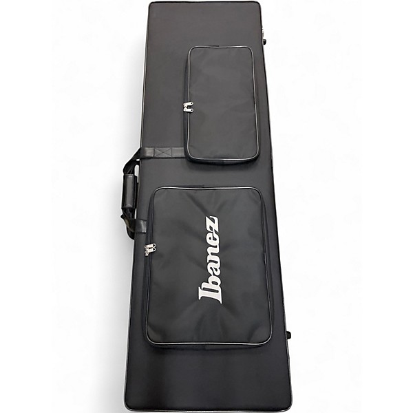 Used Ibanez BTB805MS Transparent Gray Flat Electric Bass Guitar