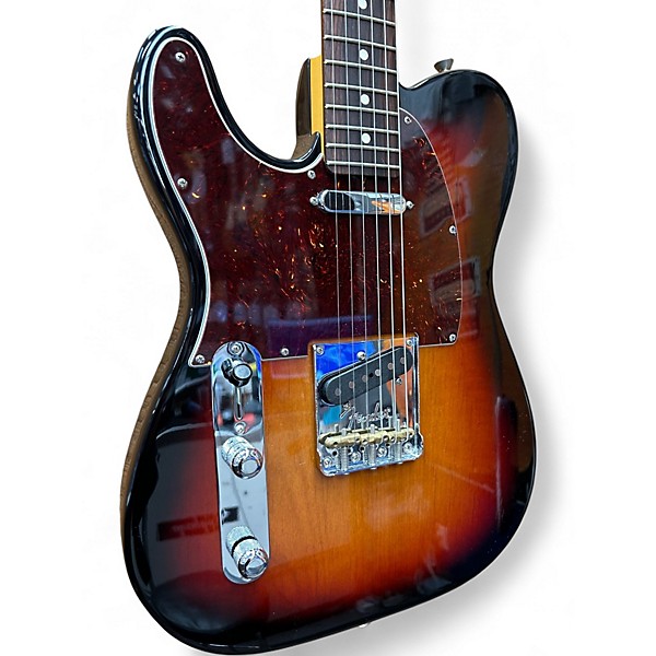 Used 2023 Fender American Professional II Telecaster TABACCO BURST Solid Body Electric Guitar