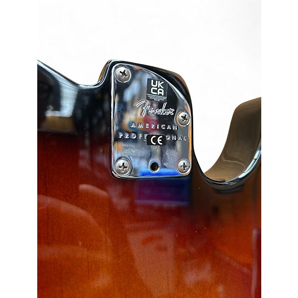 Used 2023 Fender American Professional II Telecaster TABACCO BURST Solid Body Electric Guitar