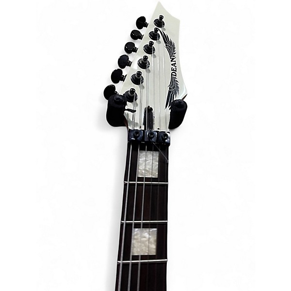 Used Dean MAB3 Michael Angelo Batio Signature Olympic White Solid Body Electric Guitar