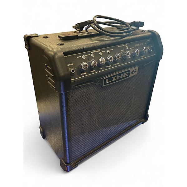 Used 2021 Line 6 Spider IV 15W 1X8 Guitar Combo Amp