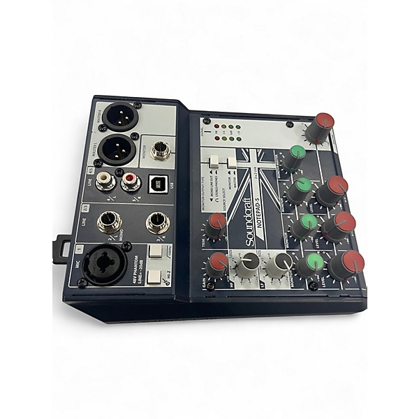Used Soundcraft Notepad-5 Powered Mixer