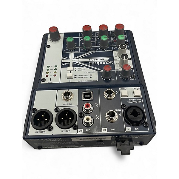 Used Soundcraft Notepad-5 Powered Mixer