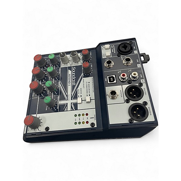 Used Soundcraft Notepad-5 Powered Mixer