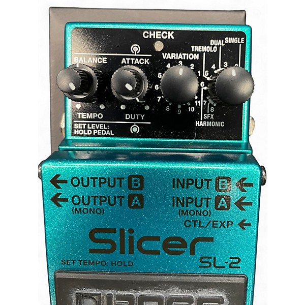 Used BOSS SL20 Slicer Twin Pedal