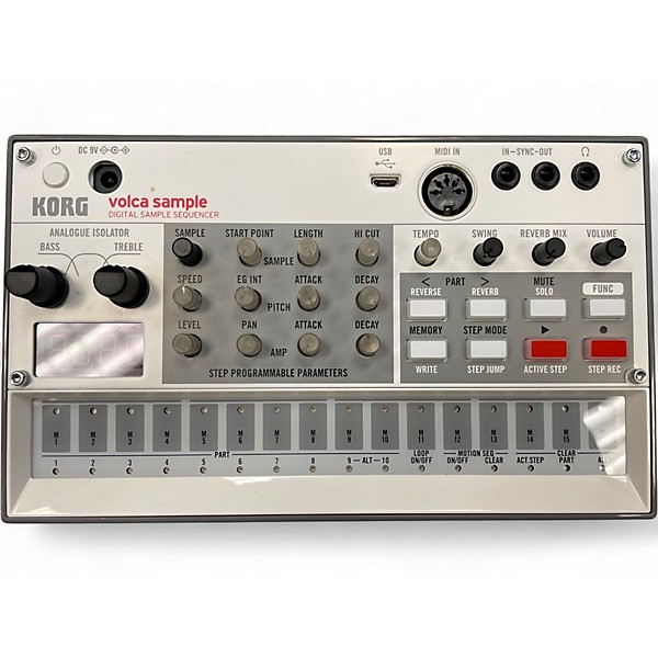 Used KORG VOLCA SAMPLE Synthesizer