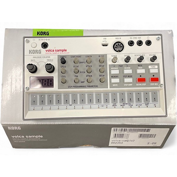 Used KORG VOLCA SAMPLE Synthesizer