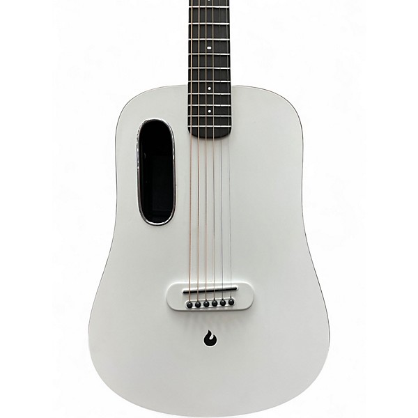 Used LAVA MUSIC BLUE LAVA TOUCH WHITE Acoustic Electric Guitar