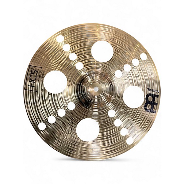 Used MEINL 16in HCS TRASH STACK TOP Cymbal