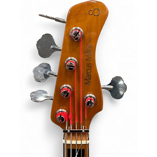 Used Sire Marcus Miller V5 Vintage White Electric Bass Guitar