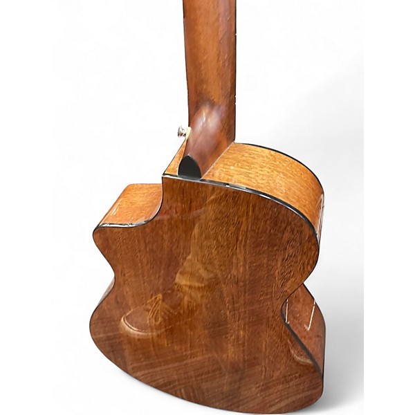 Used Breedlove Discovery Concert Cutaway Natural Acoustic Electric Guitar