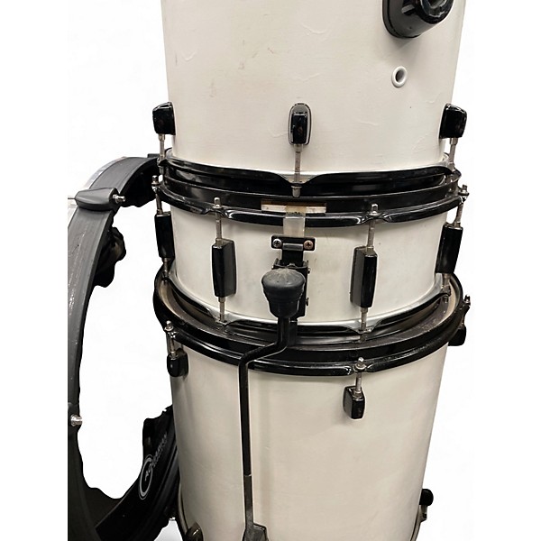 Used Pearl 6 Piece Forum Classic White Drum Kit