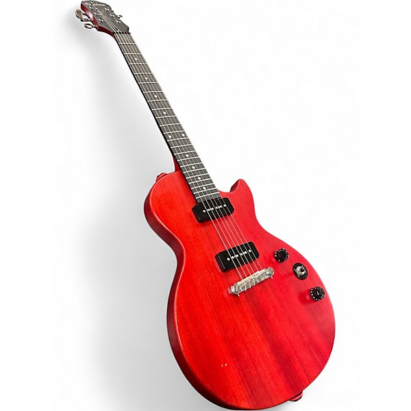 Used Epiphone Les Paul Special P90 Worn Cherry Solid Body Electric Guitar