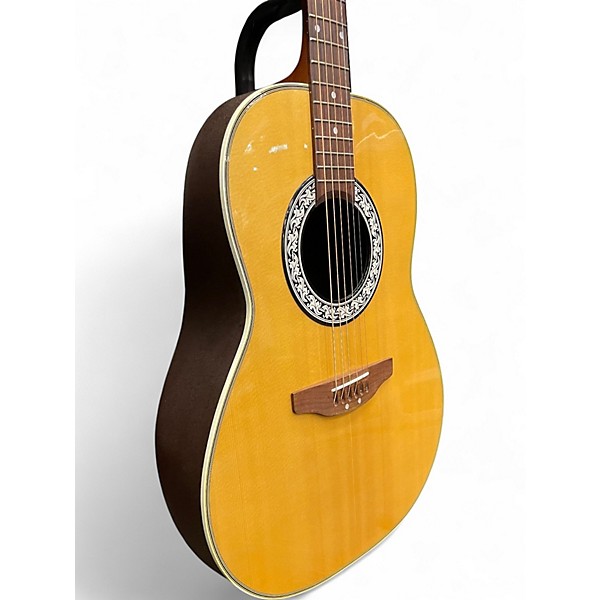 Used Ovation Ultra Series 1312 Natural Acoustic Guitar