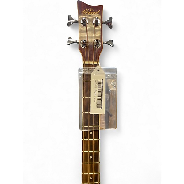 Used Grand B-860SB Natural Acoustic Bass Guitar
