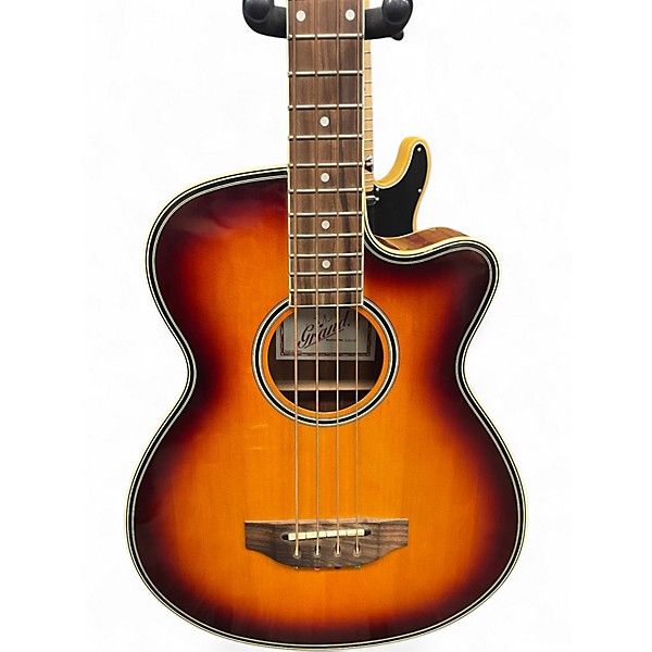 Used Grand B-860SB Natural Acoustic Bass Guitar
