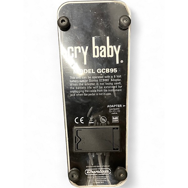 Used Dunlop GCB 95 Cry Baby Effect Pedal