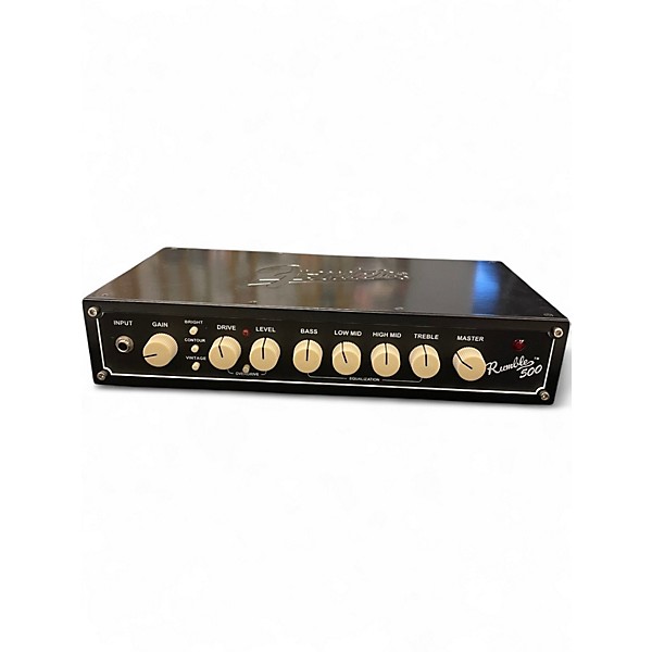 Used Fender RUMBLE 500 Bass Amp Head