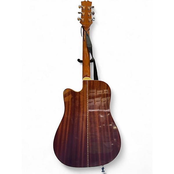 Used Mitchell MD100SCE Natural Acoustic Electric Guitar