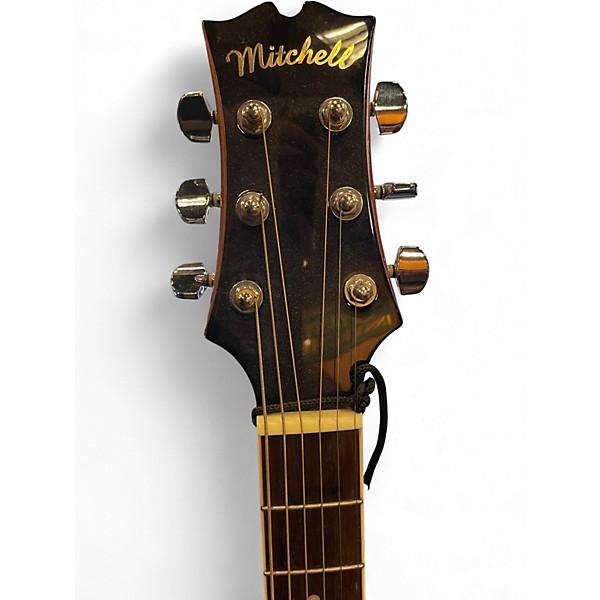 Used Mitchell MD100SCE Natural Acoustic Electric Guitar