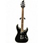 Used Schecter Guitar Research c-1 elite diamond series Black  Solid Body Electric Guitar thumbnail